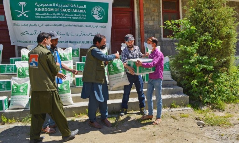 saudia Support for Flood Victims in Pakistan