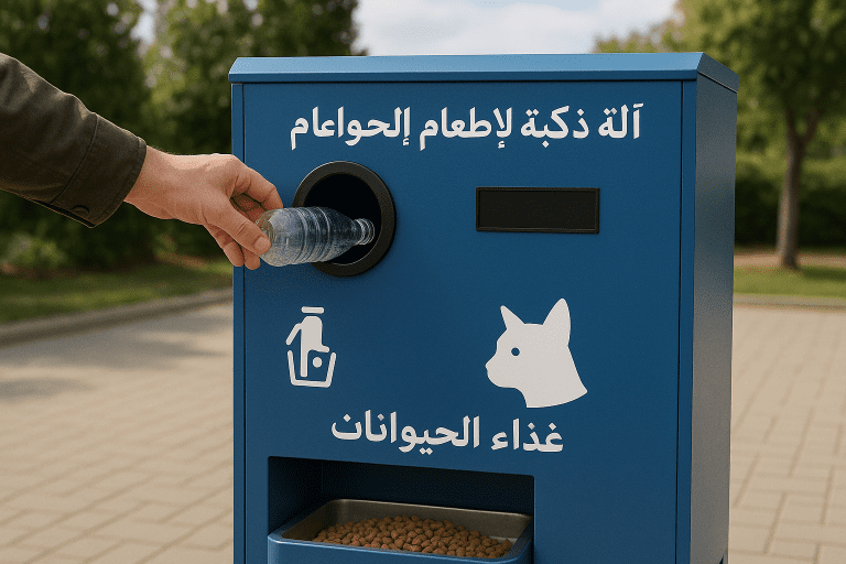 Hail Smart recycling machine for stray animals