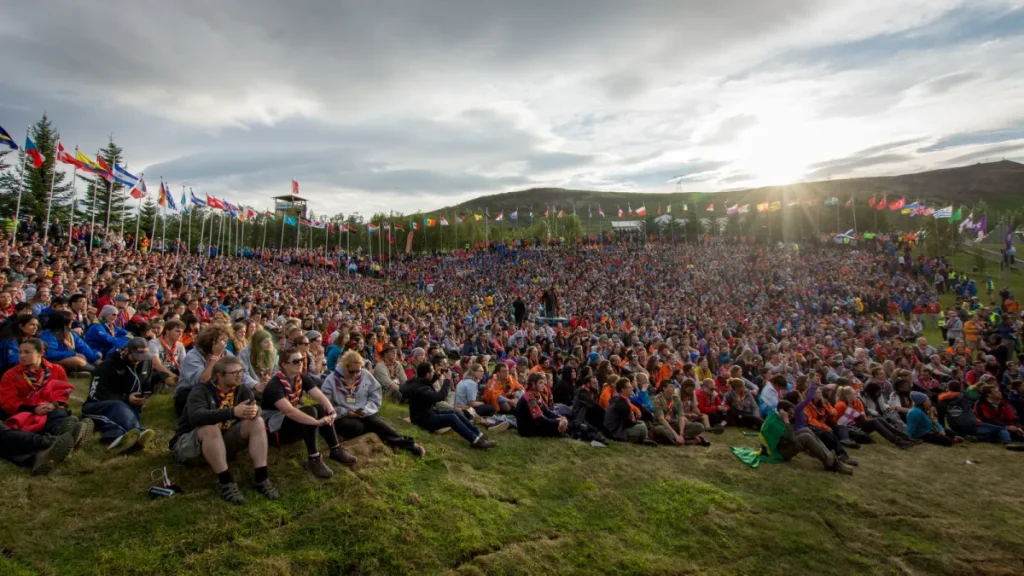 Saudi scouts 16th World Scout Moot Portugal