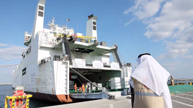 UAE humanitarian aid to Gaza