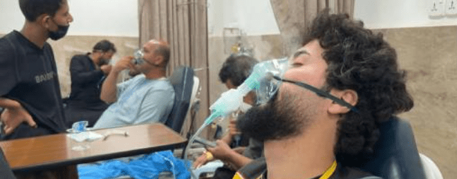 Iraq chlorine gas leak